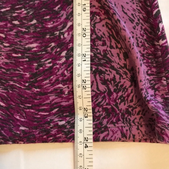 🌟ANN TAYLOR 3/4 Sleeve Mock Wrap V Neck Top, Small - Picture 8 of 8